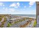 Breathtaking aerial view of the condo complex, showcasing proximity to the beach at 5523 N Ocean Blvd. # 1101, Myrtle Beach, SC 29577