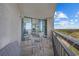 Relax on the balcony with comfortable seating and enjoy the beautiful views at 5523 N Ocean Blvd. # 1101, Myrtle Beach, SC 29577