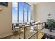 Cozy living room space features natural light and ocean views and comfortable seating at 5523 N Ocean Blvd. # 1101, Myrtle Beach, SC 29577