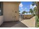 Convenient pool access with a shower and walkway, surrounded by lush palm trees at 5523 N Ocean Blvd. # 1101, Myrtle Beach, SC 29577
