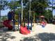 Fun playground featuring slides, climbing structures, and a sand-filled play area for enjoyment at 5905 S Kings Highway # 416-A, Myrtle Beach, SC 29575