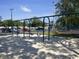 Swing set with multiple swings, providing hours of fun for in a safe and inviting environment at 5905 S Kings Highway # 416-A, Myrtle Beach, SC 29575