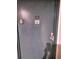 Apartment door, unit 216, displaying a 'no smoking' notice and equipped with a digital lock at 5905 S Kings Hwy. # 216B, Myrtle Beach, SC 29577