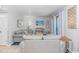 Bright living room with TV and view of the beach, a perfect place for vacationing with Gathering and friends at 5905 S Kings Hwy. # 216B, Myrtle Beach, SC 29577