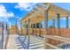 Convenient outdoor shower area for rinsing off after a day at the beach at 5905 S Kings Hwy. # 216B, Myrtle Beach, SC 29577
