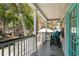 Cozy front porch featuring comfortable chairs, providing a tranquil spot to enjoy the outdoors at 6001- 1222 S Kings Highway, Myrtle Beach, SC 29575
