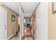 Inviting hallway with tile floor and view of living room at 609 Hillside Dr. S. # E-18, North Myrtle Beach, SC 29582