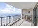 Enjoy stunning ocean views from this private balcony, perfect for relaxation and entertaining at 6200 N Ocean Blvd. # 501, North Myrtle Beach, SC 29582