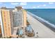 Enjoy oceanfront living with a pool, sandy beach and pier views from this high-rise condo at 9550 Shore Dr. # 1511, Myrtle Beach, SC 29572