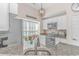 Bright kitchen with granite countertops, stainless steel appliances, and decorative window accents at 1006 Charles St., North Myrtle Beach, SC 29582