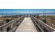 Boardwalk access to the sandy beach and ocean beyond provides an easy and beautiful path to the shoreline at 10141 Hamilton Branch Loop, Myrtle Beach, SC 29579