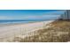 Expansive beach views with crashing waves and buildings in the distance, perfect for relaxation and outdoor activities at 10141 Hamilton Branch Loop, Myrtle Beach, SC 29579