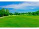 Lush green golf course with sand traps, trees and blue skies offers a scenic and challenging experience at 10141 Hamilton Branch Loop, Myrtle Beach, SC 29579