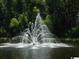 Community fountain surrounded by lush greenery, creating a serene atmosphere at 1024 Ray Costin Way # Villa 711, Murrells Inlet, SC 29576