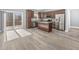This kitchen features stainless steel appliances, granite countertops and sliding doors to the deck at 108 Silver Peak Dr., Conway, SC 29526
