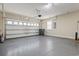 Clean, well-lit garage with an automated door and space for vehicle storage at 1097 Balmore Dr., Myrtle Beach, SC 29579