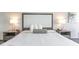 Cozy bedroom with clean lines, soft lighting, and comfortable furnishings perfect for a relaxing stay at 1105 S Ocean Blvd. # 446, Myrtle Beach, SC 29577