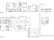 Detailed floor plan showcasing spacious layout with kitchen, bedrooms, living spaces, and garage at 115 S Middleton Dr. Nw, Calabash, NC 28467