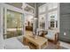 Stylish outdoor patio with a view into the home, providing a seamless blend of indoor and outdoor living at 136 Starlit Way, Myrtle Beach, SC 29579