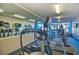 Well-equipped gym with treadmills and elliptical machines, offering residents a convenient fitness option at 1501 S Ocean Blvd. # 1131, Myrtle Beach, SC 29577