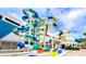 Colorful waterslide complex, great for Gathering fun at 1501 S Ocean Blvd. # 844, Myrtle Beach, SC 29577