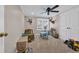 Playful bedroom with a ceiling fan, lots of toys and natural light at 1751 Nichols Hwy., Aynor, SC 29511