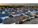 Aerial view of a well-maintained home with a spacious backyard in a serene neighborhood at 195 Cupola Dr., Longs, SC 29568