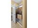 A modern bathroom with glass enclosed shower featuring tile accents, and neutral tones at 195 Cupola Dr., Longs, SC 29568