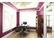 Cozy home office offers great natural lighting and custom shelving at 220 Starcrest Circle, North Myrtle Beach, SC 29582