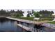 Picturesque dock and pier on the water, offering scenic views and access for boating and recreation at 232 River Edge Dr., Myrtle Beach, SC 29588