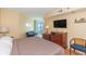 Comfortable bedroom with a balcony access and plenty of space at 2504 Ocean Blvd. # 1134, Myrtle Beach, SC 29577