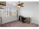 Home office with a ceiling fan and lots of natural light at 2882 Ophelia Way, Myrtle Beach, SC 29577