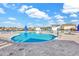 Community pool with lounge chairs and lush greenery at 2882 Ophelia Way, Myrtle Beach, SC 29577