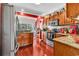 Well-equipped kitchen with granite counters, stainless appliances, and wood cabinets at 3026 Cedar Creek Run, Little River, SC 29566