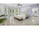 Main bedroom features backyard access and an ensuite bathroom with a vanity at 3700 Waterford Dr., Myrtle Beach, SC 29577