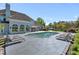 Backyard oasis with a stunning pool and outdoor dining area at 3700 Waterford Dr., Myrtle Beach, SC 29577