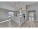 Open concept kitchen with a large island, stainless steel appliances, and light gray cabinetry at 4028 Bucolic Loop, Myrtle Beach, SC 29588