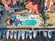 Overhead view of the pool and marina, showcasing waterfront living at 4396 Baldwin Ave. # 138, Little River, SC 29566