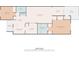 Detailed floor plan showcasing layout with bedroom, living room, kitchen, and outdoor patio at 4545 Lighthouse Dr. # 28C, Little River, SC 29566