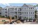 Beautiful building with multiple balconies and access to a community pool, creating an inviting outdoor space at 5905 South Kings Hwy. # 4219-D, Myrtle Beach, SC 29575