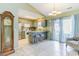 Well-lit dining area with access to the backyard, connected to the kitchen at 6006 Quinn Rd., Myrtle Beach, SC 29579