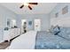 Tranquil main bedroom showcasing modern decor, natural light, and hardwood flooring at 6203 Catalina Dr. # 2316, North Myrtle Beach, SC 29582