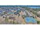 Aerial view of community amenities, pool, tennis court and play area at 823 Waterton Ave., Myrtle Beach, SC 29579