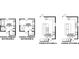 Variety of layout options for primary bathrooms and kitchens, allowing customizable design choices at 85 Northbrook Dr, Murrells Inlet, SC 29576