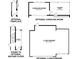 Layouts of optional home features like a Carolina room, 3-car garage, fireplace and second floor stairs at 85 Northbrook Dr, Murrells Inlet, SC 29576