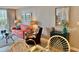 Inviting living room featuring comfortable seating, tasteful decor, and a view of the outside scenery at 9820 Queensway Blvd. # 303, Myrtle Beach, SC 29572