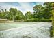 Outdoor tennis courts surrounded by lush greenery and trees at 10301 N Kings Hwy. # 15-8, Myrtle Beach, SC 29572