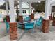 Cozy outdoor fire pit area with seating, perfect for gatherings and relaxation at 1101 Louise Costin Ln. # 1308, Murrells Inlet, SC 29576