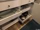 Kitchen drawers open reveal organized storage space for pots, pans, and dishes in this organized kitchen at 1101 Louise Costin Ln. # 1308, Murrells Inlet, SC 29576