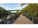 Picturesque boardwalk with river views, dock access, and lush green surroundings creating a tranquil outdoor setting at 1450 Nokota Dr., Conway, SC 29526